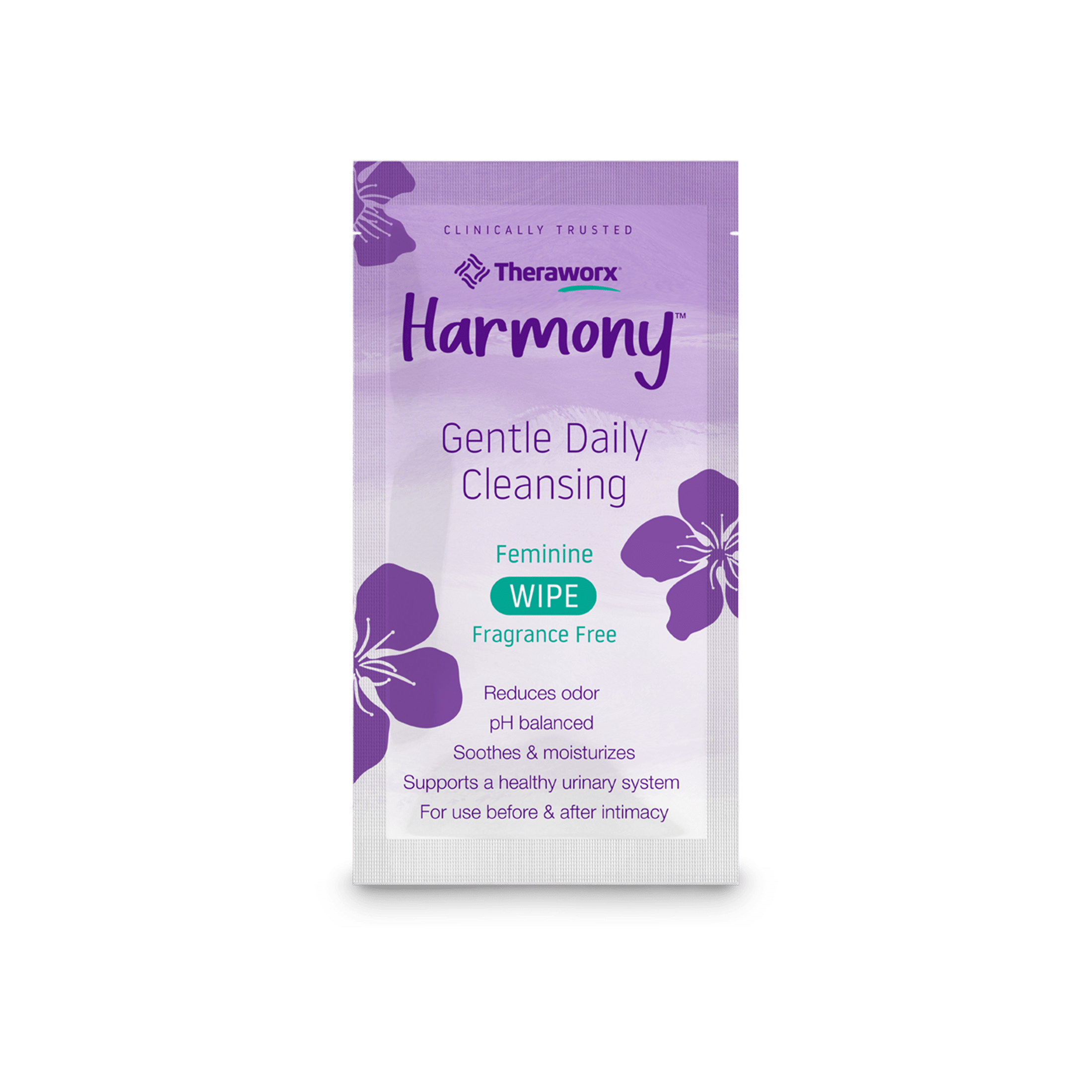 theraworx harmony 15 ct single wipes