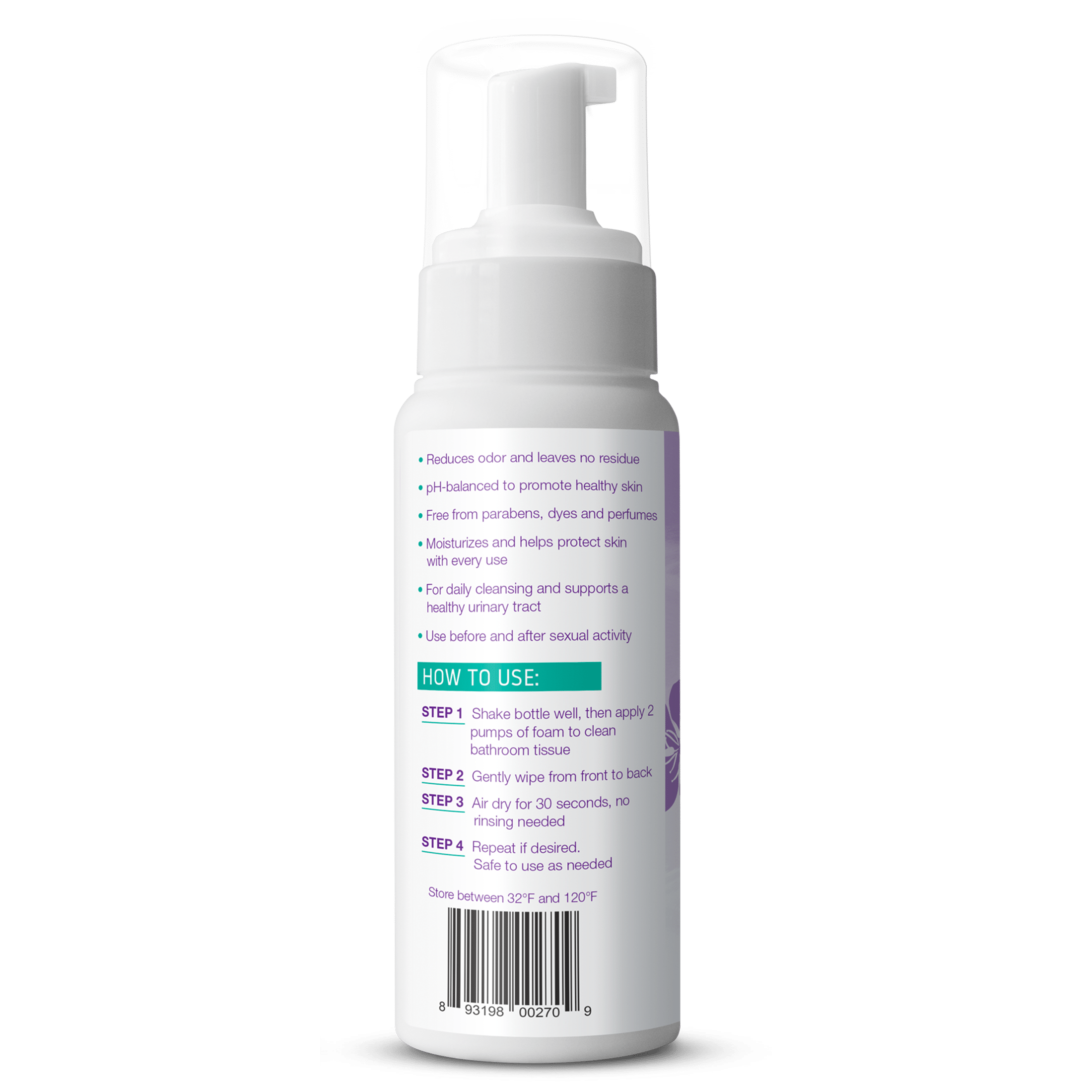 theraworx harmony fragrance free foam wash