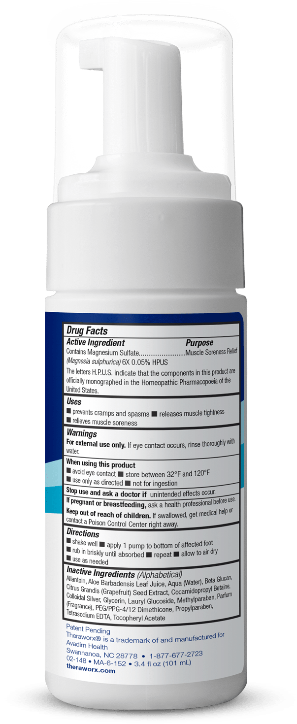 foot cramp relief foam