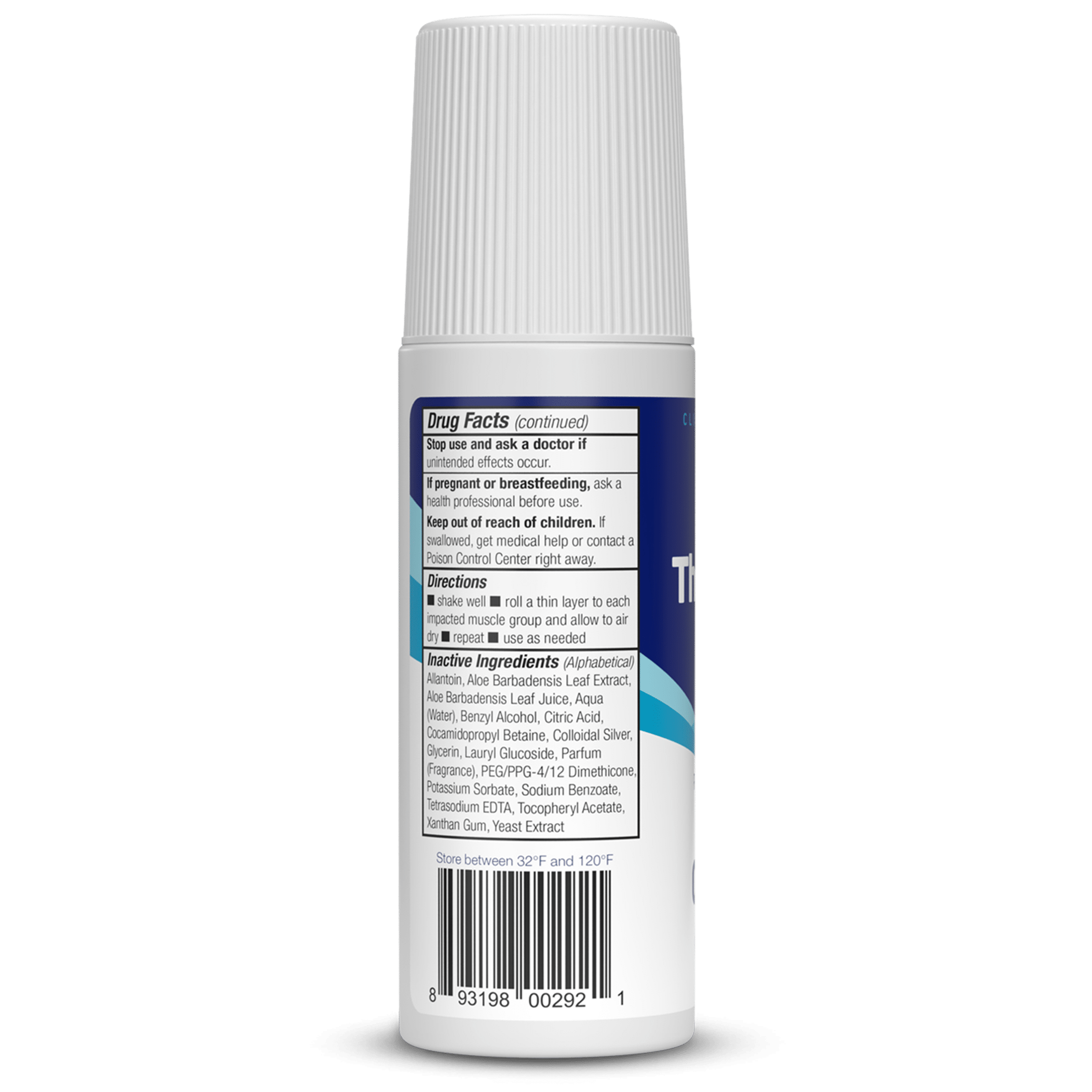 Theraworx for Foot Cramps Roll-On_2.5 fl oz_directions