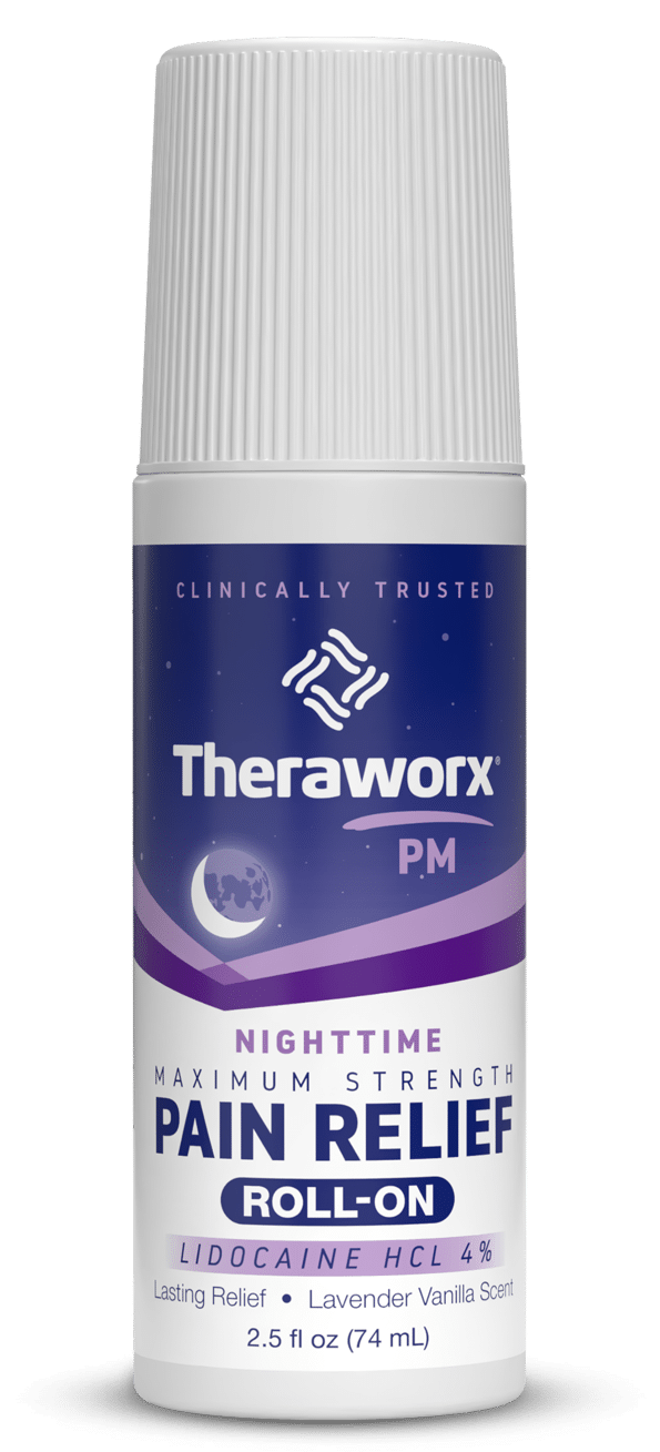 nighttime pain relief roll on with lidocaine